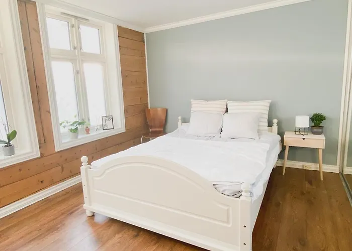 Cosy Authentic Apartment, Only 60m From Bryggen! דירה ברגן